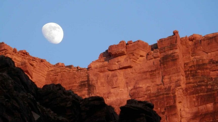 Grand Canyon Full Moon